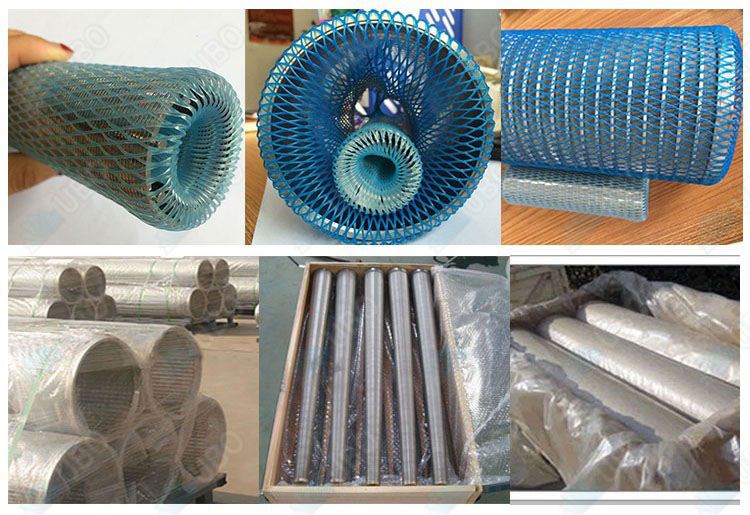 Stainless steel continuous-slot water well screen pipe