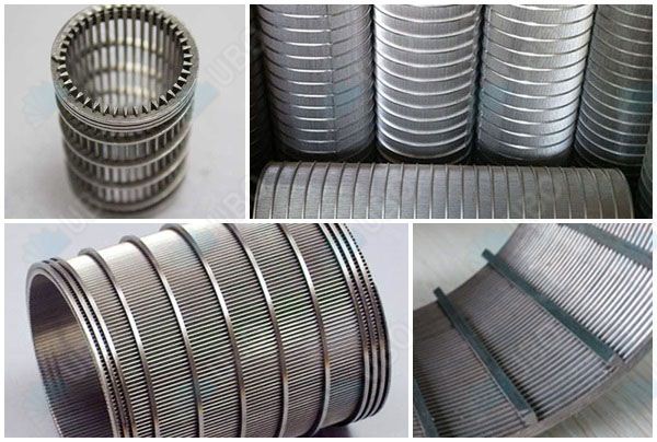 Wedge wire oil well screen pipe used for petrochemical industry