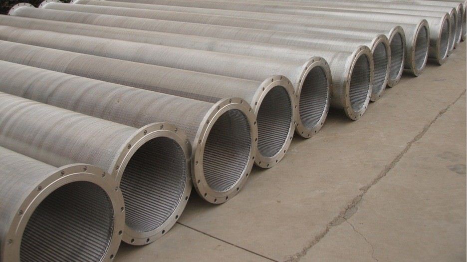 Wedge Wire Stainless Steel Johnson Screen Filter Pipe For Water Pump
