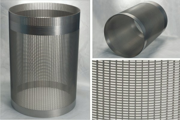 good quality stainless steel welded wedge wire screen mesh filter pipe