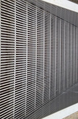 Corrosion resistance wedge wire screen fish diversion screen panel