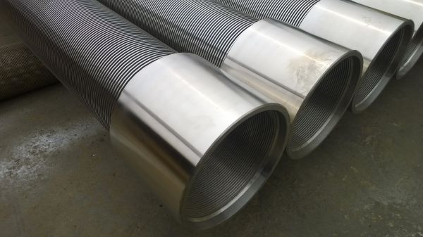 welded bridge slot well screen pipe for deep wells drilling