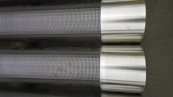 welded bridge slot well screen pipe for deep wells drilling