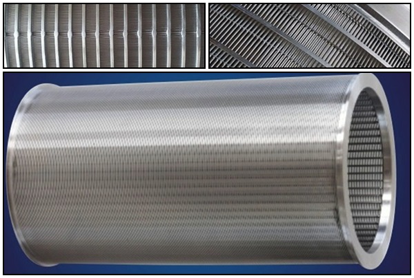 Stainless Steel Wedge Wire Filter Screw Press Screen