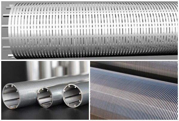 Wedge Wire Stainless Steel Screen Filter Pipe For Water