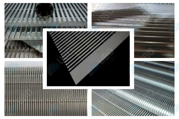 wedge wire stainless steel screen plate