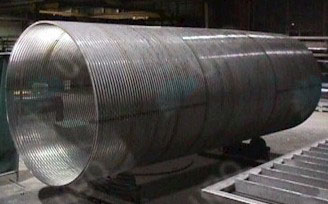 stainless steel wedge wire trommel screen