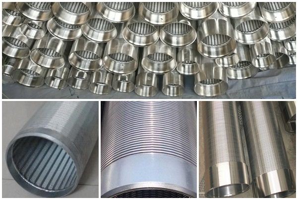 wedge wire cylinder screen for filtration