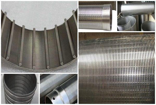 stainless steel Wedge Wire screen tube for filtration