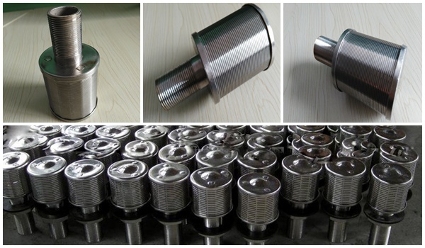 Stainless Steel Wedge Wire wedge wire screen nozzle for Filtration Elements