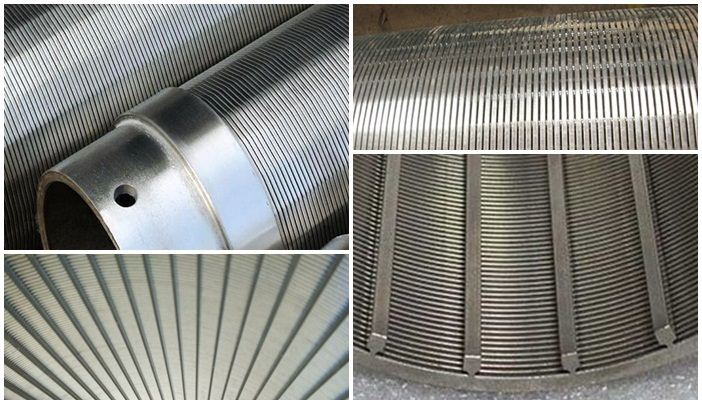 stainless steel water slot well screen pipe for filtration