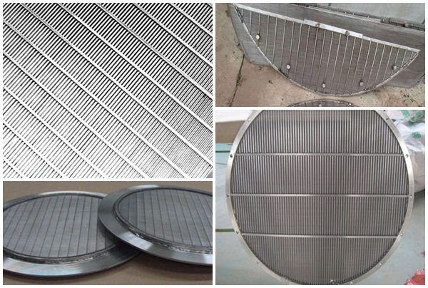 stainless steel wedge wire circular sieve plate