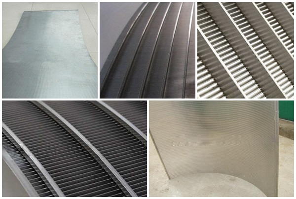 v-shaped slot Wedge Wire screen for Refining & Petrochemical