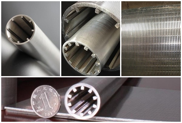 stainless steel screen slot pipe for oil filtration