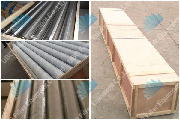 SS continuous wire wrap screen tube