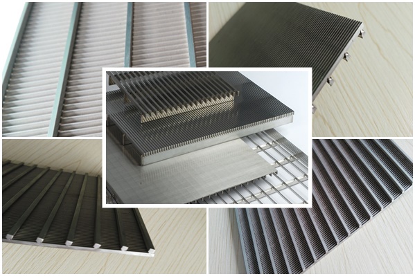 wedge wire static screen plate