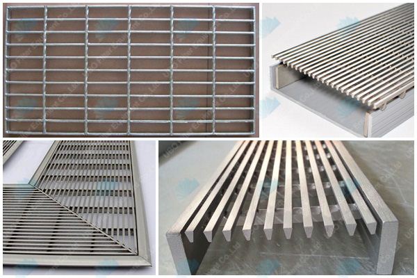 wedge wire floor panel