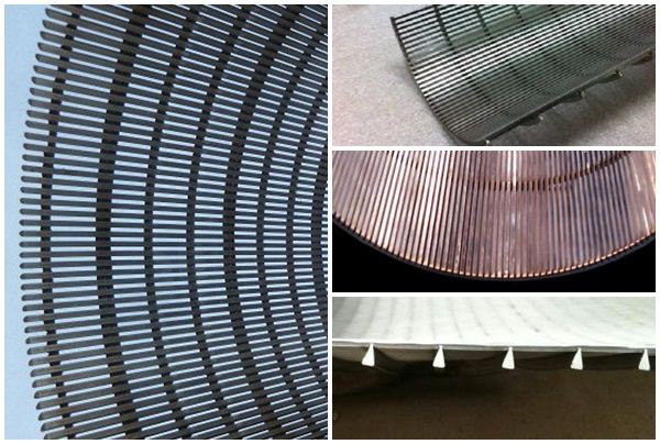 wedge wire curve screen for filtration