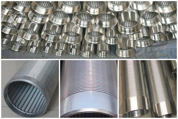 stainless steel water well screen tube