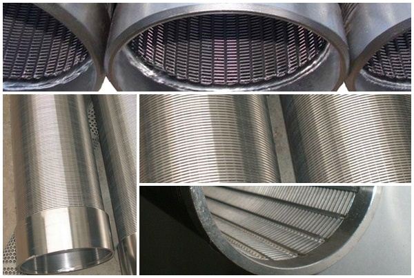 Profile wire slotted tube