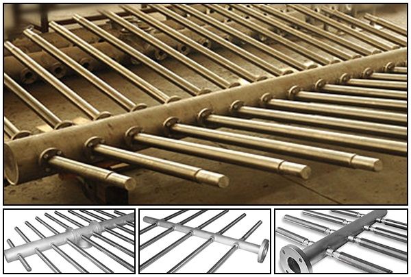 SUS316 wedge wire header lateral screen for Industrial Water Applications