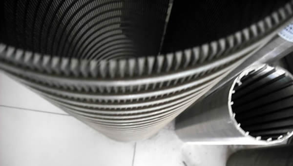 wedge wire water well screen pipe for liquid filtration