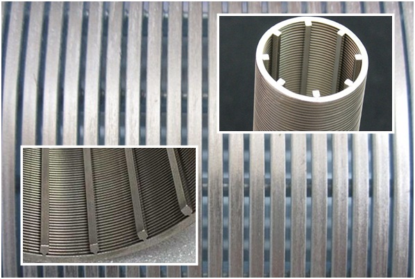304 SS wedge wire screen pipe for solid-liquid separation