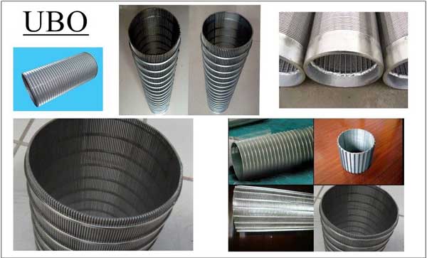 stainless steel V wire wrapped cylinder well screen manufacturer