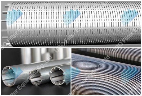 Wrap slot stainless steel wire screen pipe for filtration