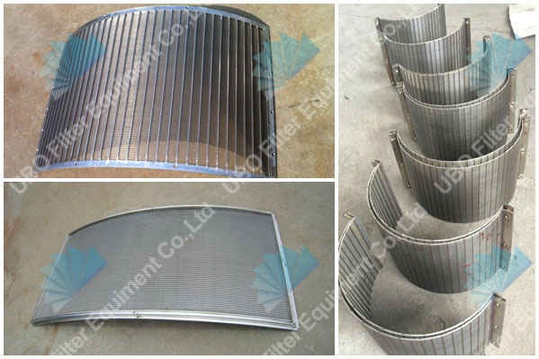 SS wedge wire curve screen supplier