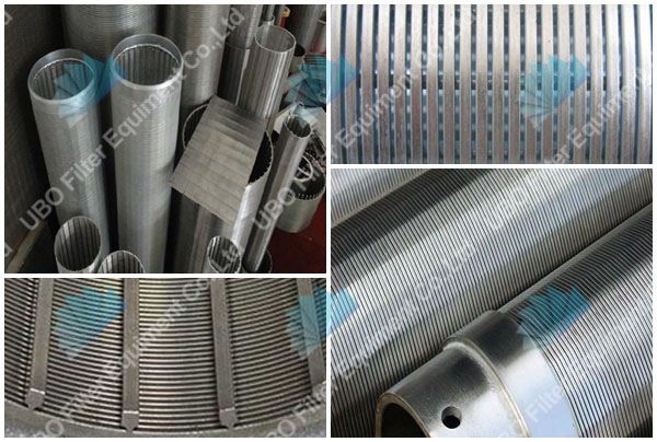 316L wedge wire screen pipe for filtration