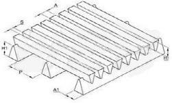 stainless steel v wire screen panel for filtration