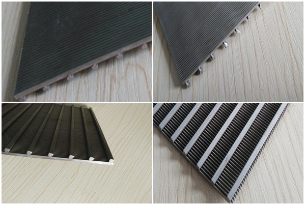 Stainless steel wedge wire slot panel for filtration