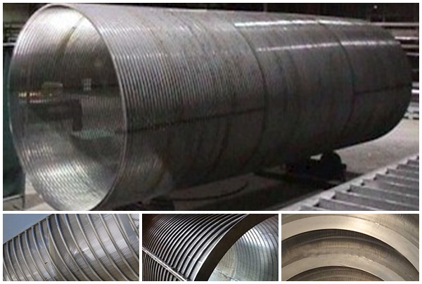 Water Treatment Wedge Wire Drum Screen