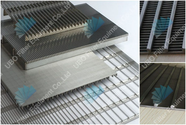 316 wedge wire screen panel for water filtration