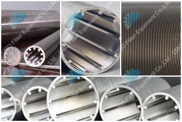 Stainless Steel AISI 304 Wire Wrap V Shaped Pipe Base Screen