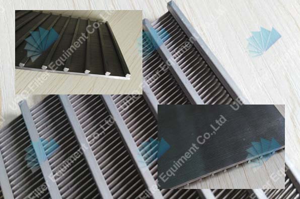 SS Flat Wedge Wire Screen Panel for Filtration