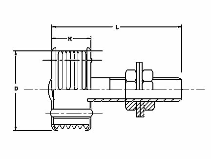 wedge wire single nozzle filter for liquid filtration