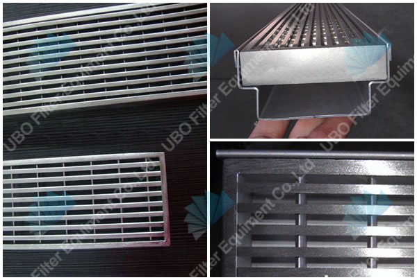 stainless steel wedge wire screen grating