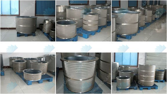 stainless screen baskets for dewatering screw press