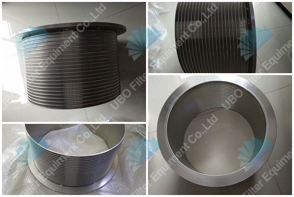 stainless steel outflow pressure screen basket