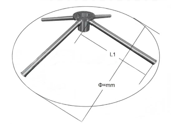 stainless steel wedge wire hub lateral for Water Applications