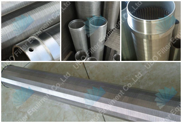 welded ring sand control wedge wire screen pipe