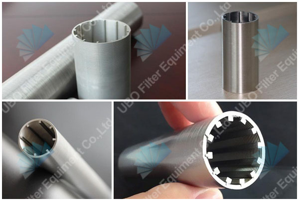 SS wedge v wire screen tube for filtration