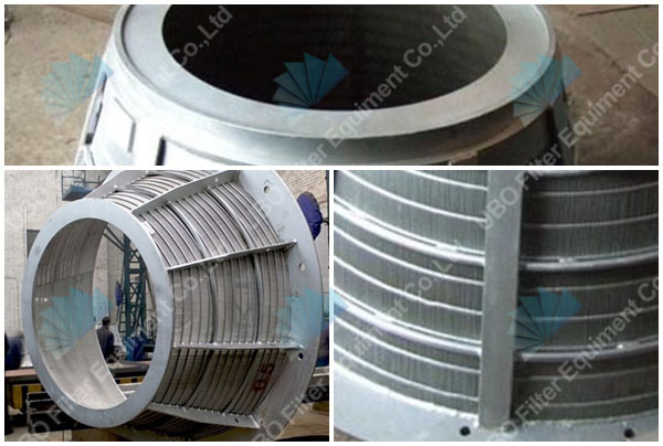 stainless steel wedge wire screen basket for filtration