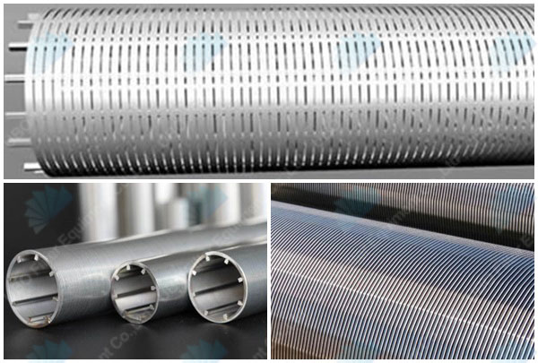 Stainless Steel Wire-Wrapped Johnson Screen V Wire Wrap Slot Cylinder