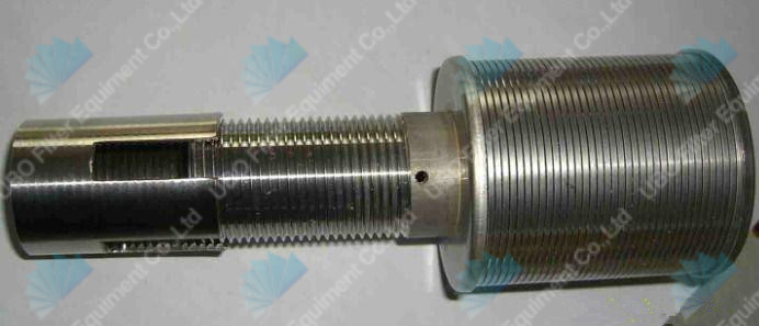 Wedge wire screen & stainless steel filter nozzle