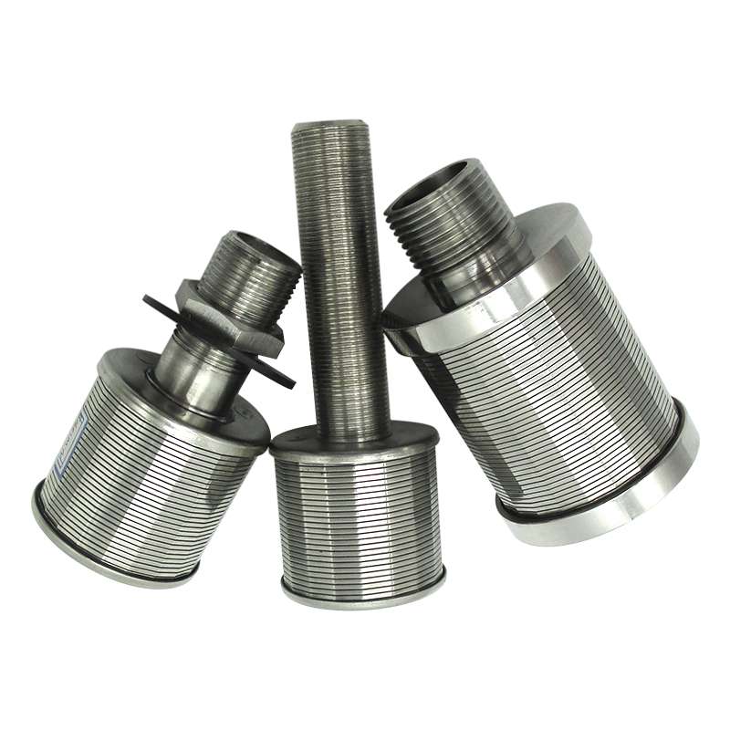 stainless steel Wedge v wire screen nozzle filter manufacturer