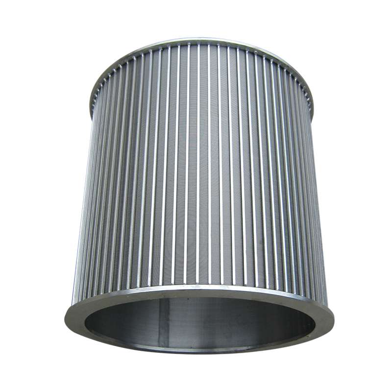 Wedge Wire Pressure Screen Basket Cylinder for Paper Pulp