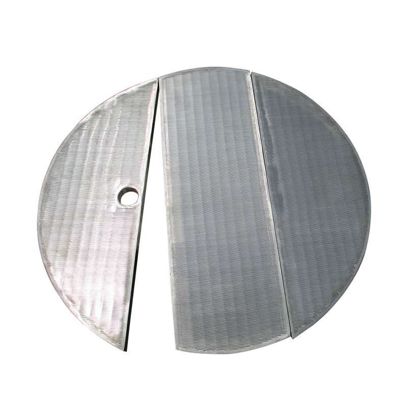 SS 304 Wedge Wire Screen Plate for False Bottom